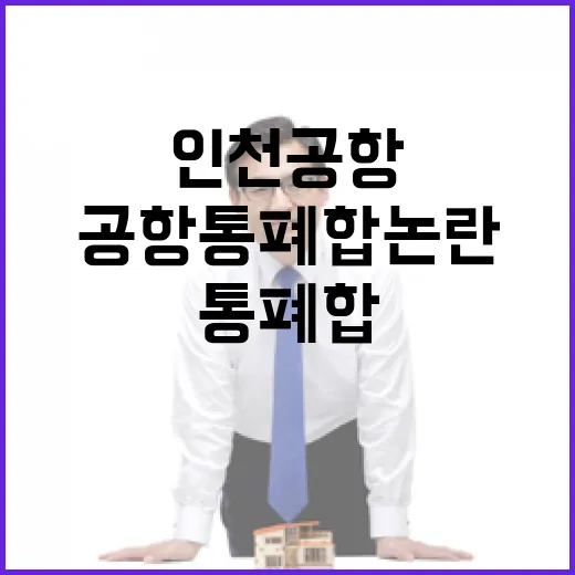 인천공항 통폐합 논란, 사실은?