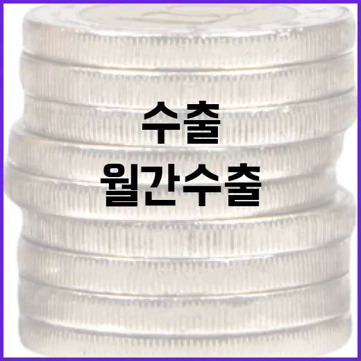 월간 수출 1천억 달러 첫 돌파