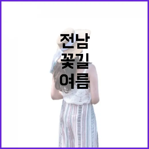7월 전남광주 꽃길 따라 여름 만끽