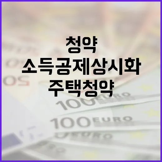 주택청약 소득공제 상시화, 아직 결정 안 돼