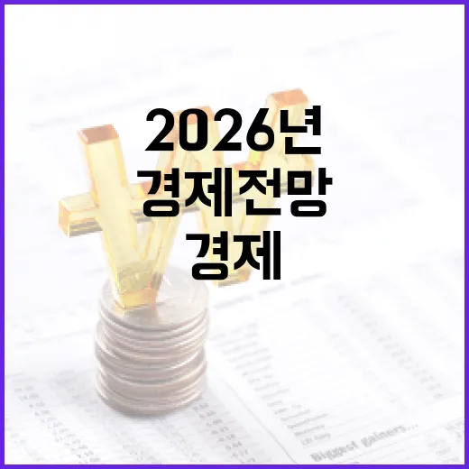 정부, 2026년 경제전망 아직 미확정