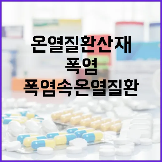폭염 속 온열질환 산재 6배 급증 현실