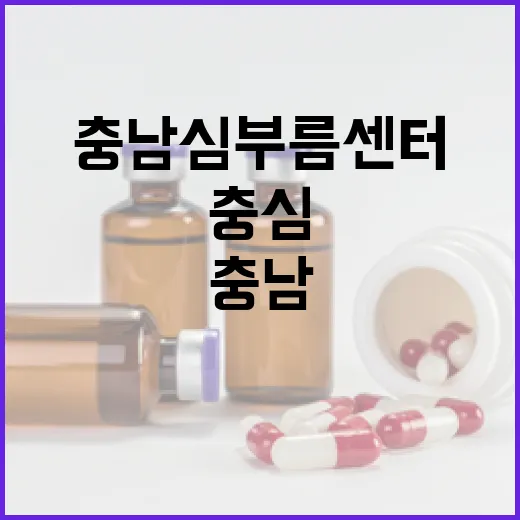 충남 심부름센터 충심, 공공심야약국 지원 현장