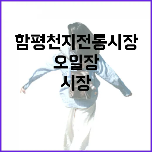 함평천지전통시장, 활기찬 오일장의 매력