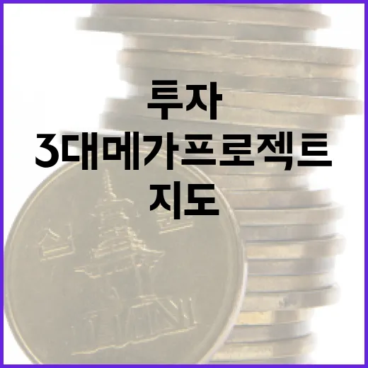 3대 메가프로젝트 투자 전방위 지도