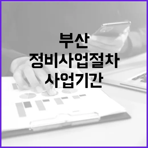 부산 정비사업 절차 혁신, 사업 기간 대폭 단축