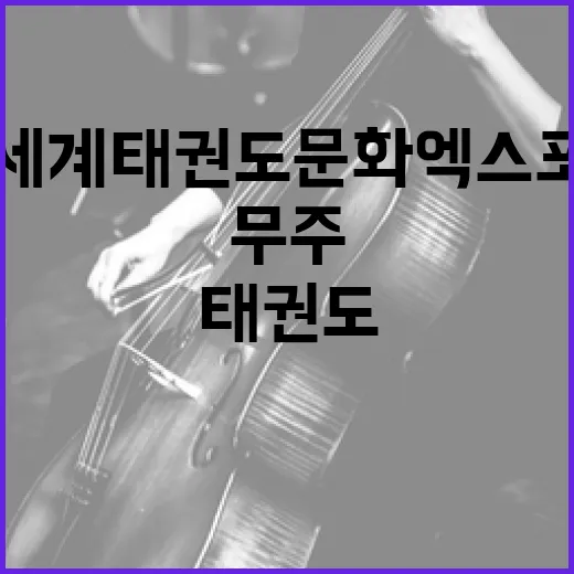 무주 세계태권도문화엑스포 7월 개최