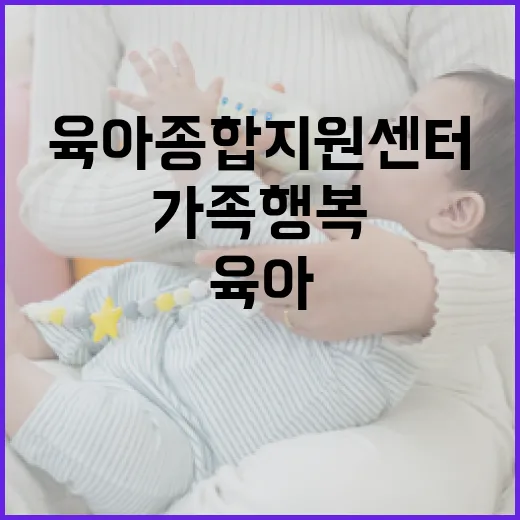 수원시육아종합지원센터, 가족 행복의 공간