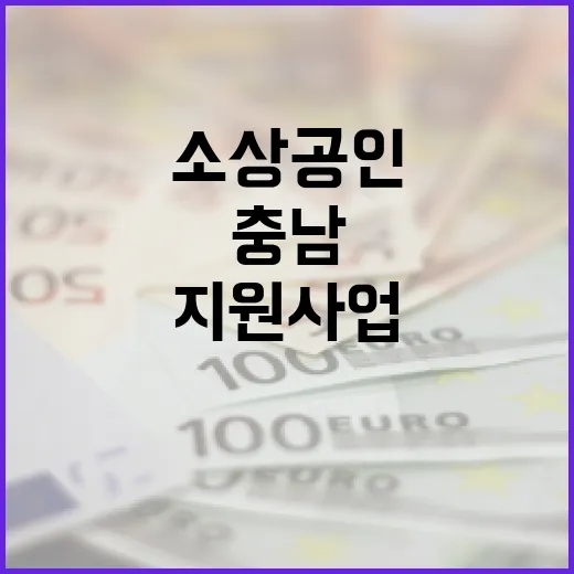 충남 10년 이상 소상공인 지원사업 재개