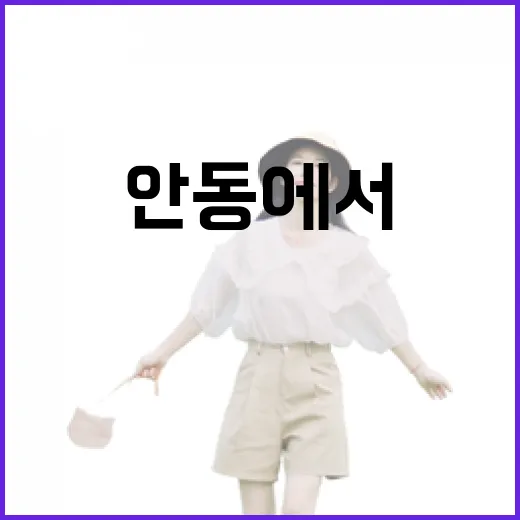 안동에서 맛보는 전통과 현대의 K-푸드