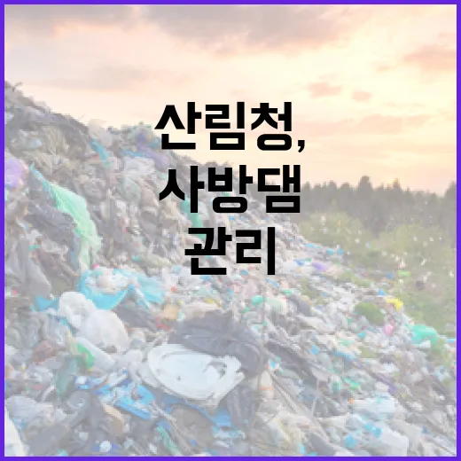 산림청, 사방댐 설치 현장 맞춤 관리 강조