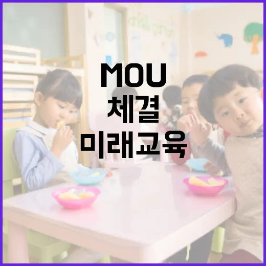 한몽 교육협력 MOU 체결로 미래 교육 강화