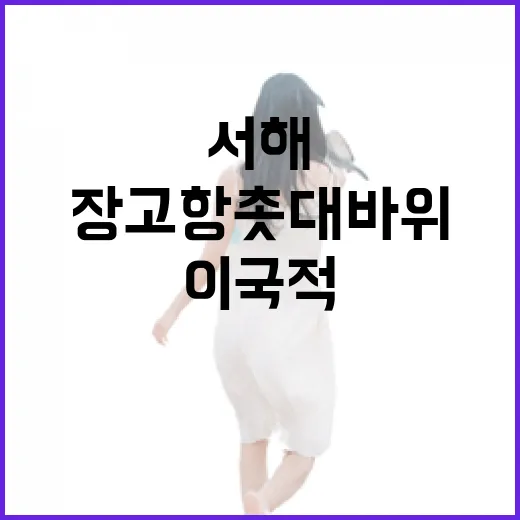서해 장고항 촛대바위의 이국적 절경