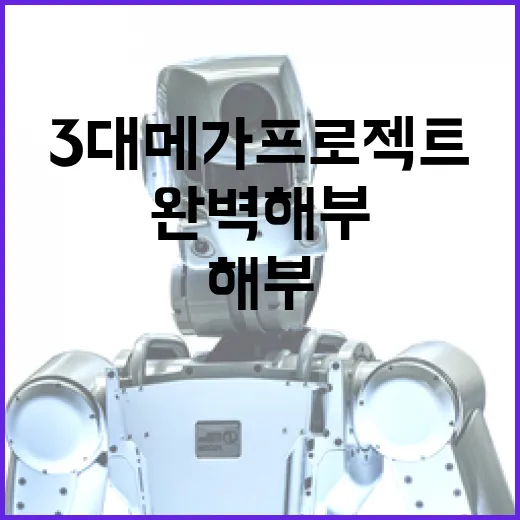 3대 메가프로젝트 완벽 해부
