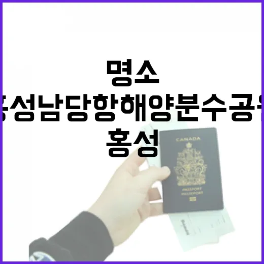 홍성 남당항 해양분수공원 가족 나들이 명소