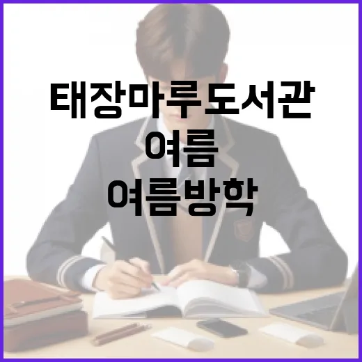 태장마루도서관, 여름방학 문화 프로그램 풍성