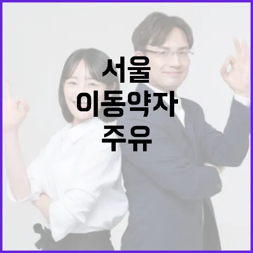 서울 이동약자 주유 서비스 대폭 확대
