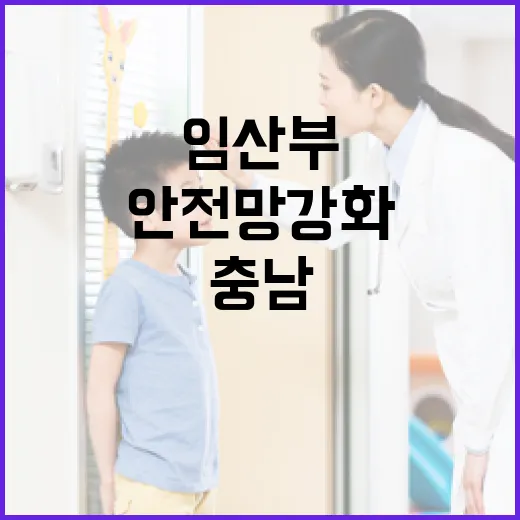충남 7월 임산부 의료안전망 강화
