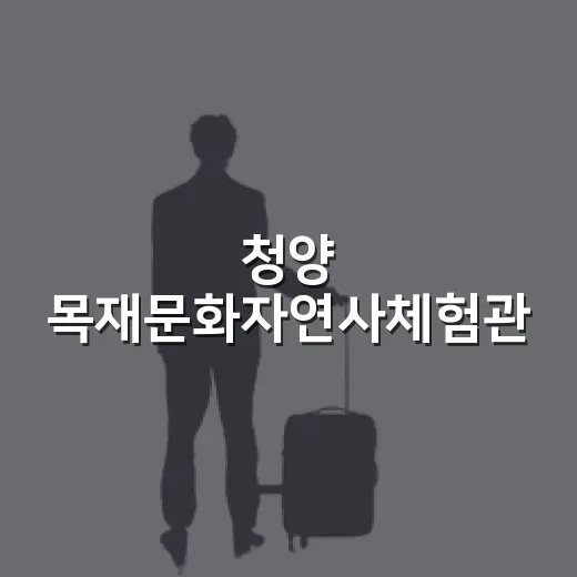 청양 목재문화자연사체험관, 아이들 체험 명소