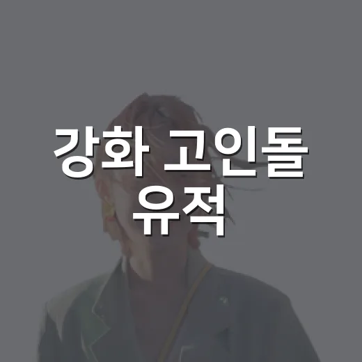 강화 고인돌 유적, 아이와 함께하는 세계문화유산 탐방