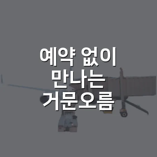 예약 없이 만나는 거문오름 용암길 5일간 개방