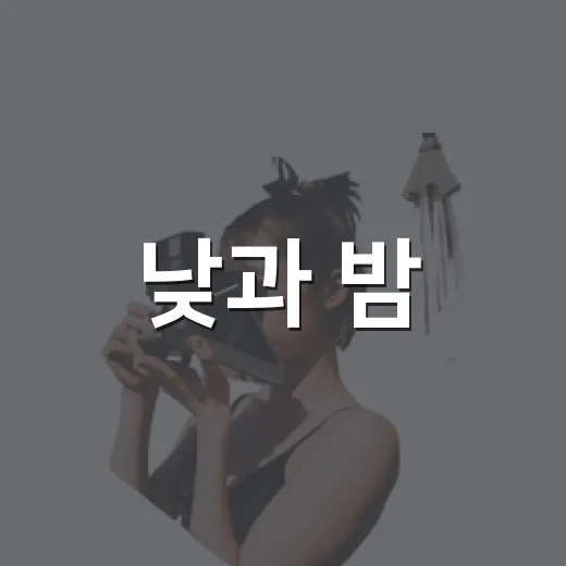 낮과 밤, 옥연지 송해공원의 매력