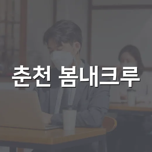춘천 봄내크루, 공식 관광캐릭터 투표 시작