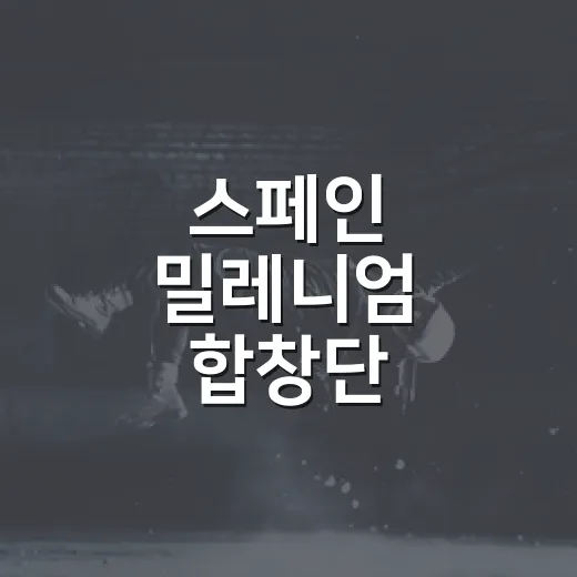 스페인 밀레니엄 합창단 내한공연 개최