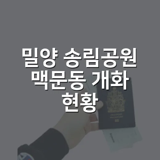 밀양 송림공원 맥문동 개화 현황