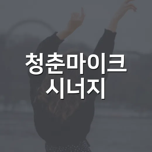 청춘마이크 시너지, 영광서 전통과 현대의 만남