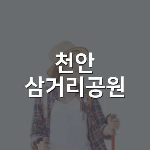 천안 삼거리공원, 낮 물놀이·밤 음악분수 명소