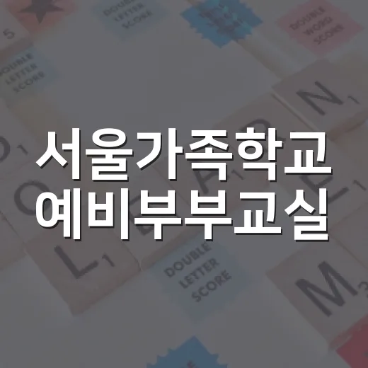 서울가족학교 예비부부교실, 결혼 준비의 새 기준