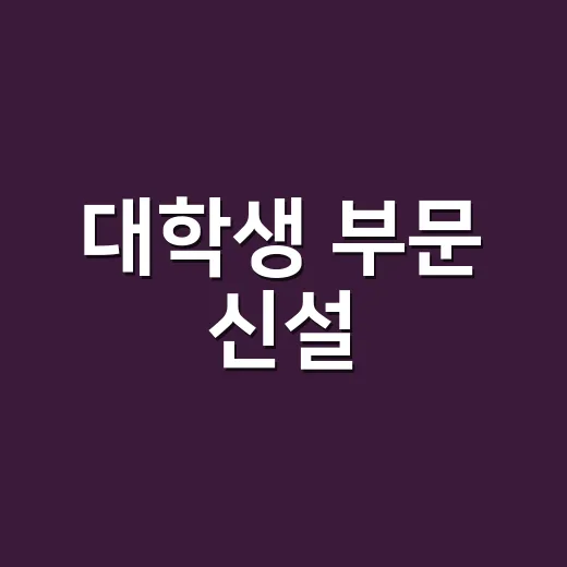 대학생 부문 신설, 충남 이스포츠 대회 확대