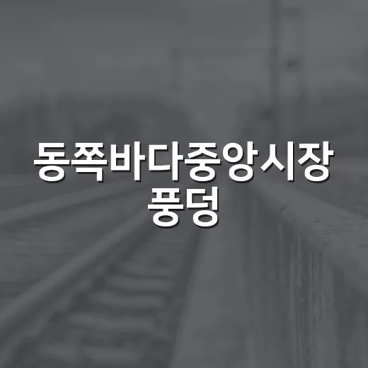 동쪽바다중앙시장 풍덩, 발한지구 도시재생 새바람