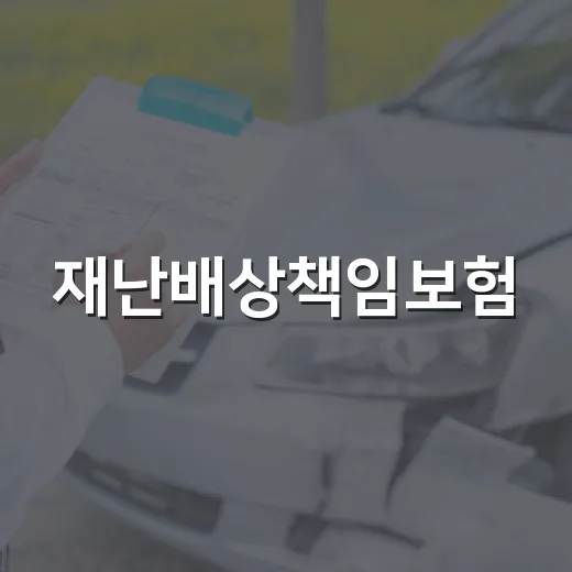 재난배상책임보험, 재난취약시설 필수 가입 안내