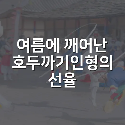 여름에 깨어난 호두까기인형의 선율