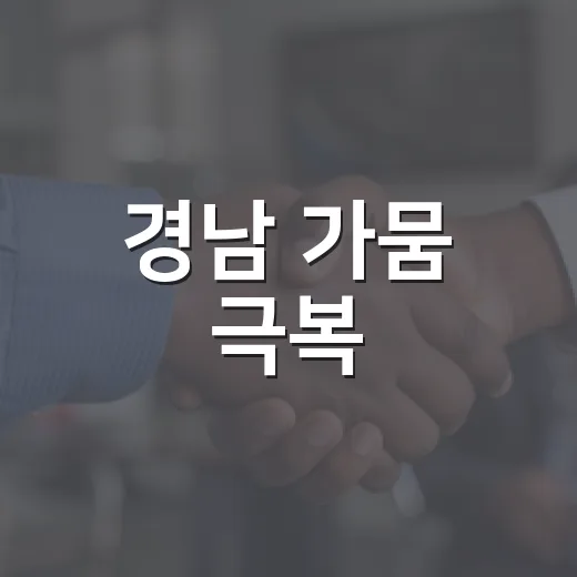 경남 가뭄 극복, 국가소방동원령 발동