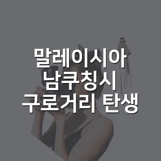 말레이시아 남쿠칭시 구로거리 탄생