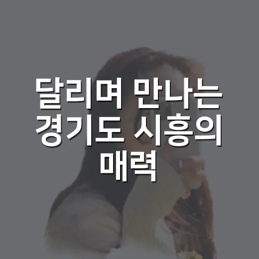 달리며 만나는 경기도 시흥의 매력