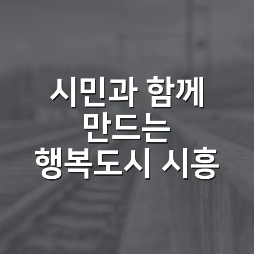 시민과 함께 만드는 행복도시 시흥, 제6기 지역사회보장계획 중간보고회 개최