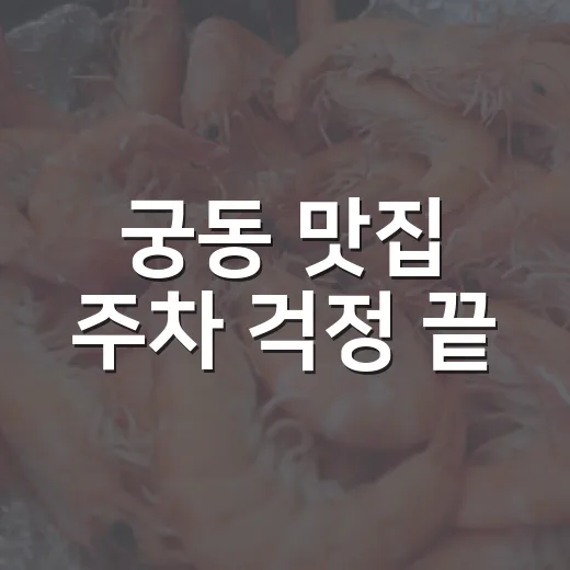 궁동 맛집 주차 걱정 끝, 스타트업파크 꿀팁