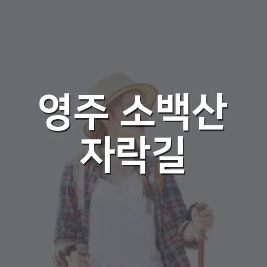 영주 소백산 자락길, 자연과 역사를 걷다