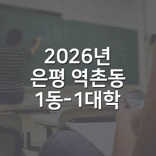 2026년 은평 역촌동 1동-1대학 인권 교육 수강생 모집
