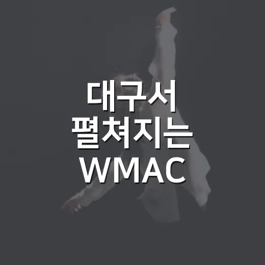 대구서 펼쳐지는 WMAC 2026 여름축제