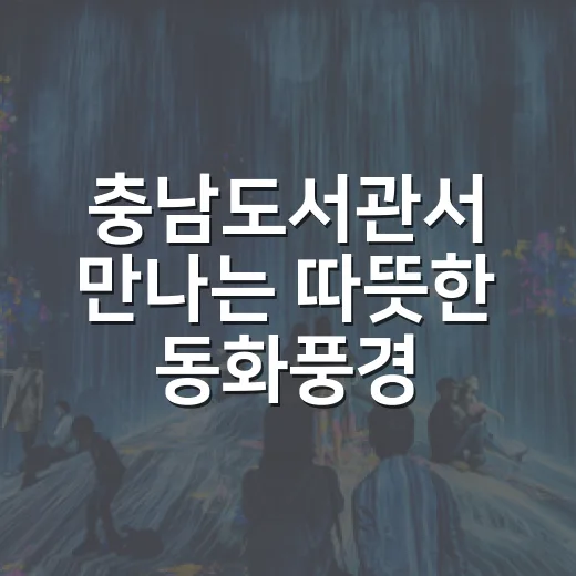 충남도서관서 만나는 따뜻한 동화풍경