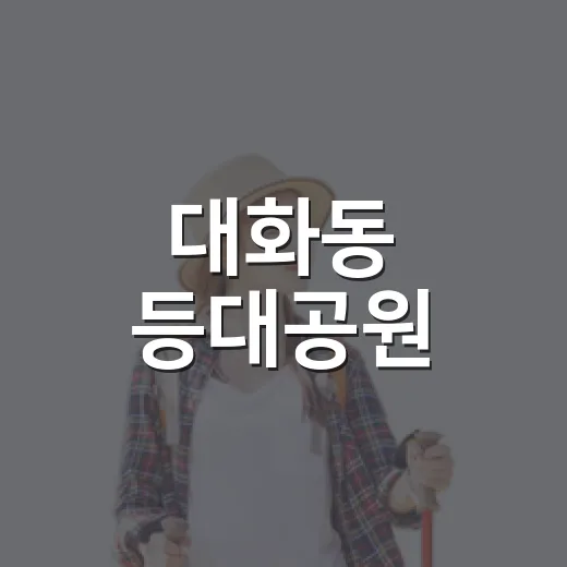 대화동 등대공원, 골목 속 숨은 보석