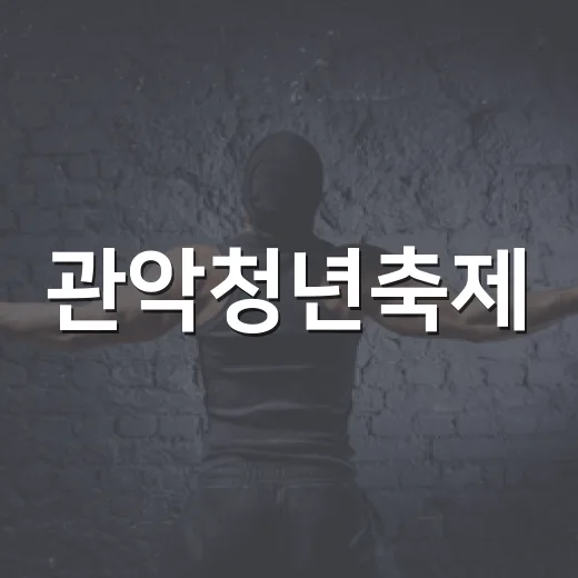 관악청년축제, 아이돌 빌리와 함께 즐기자