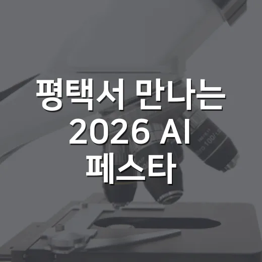 평택서 만나는 2026 AI 페스타 대축제