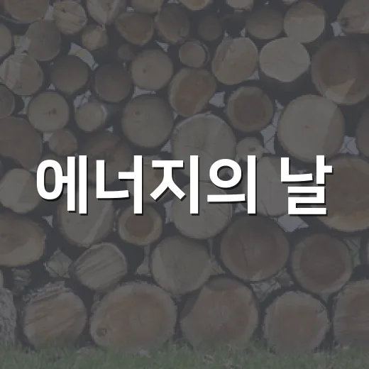 에너지의 날, 동두천시민과 함께하는 절약 실천