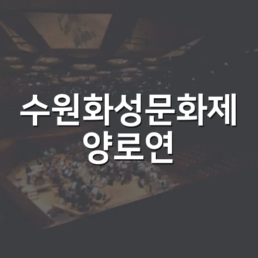 수원화성문화제 양로연, 어르신 초청 잔치